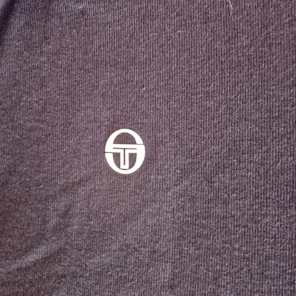 Sergio Tacchini Mens XXL Navy Blue Full Zip Sweatshirt French Terry Sportswear - Picture 7 of 16